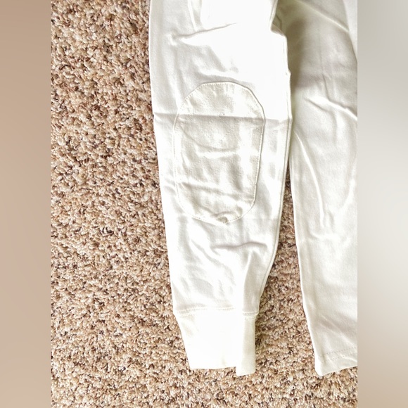 Gicoo Cream White cotton golf polo shirt Long sleeve Women's M Free shoulder New - Picture 16 of 17